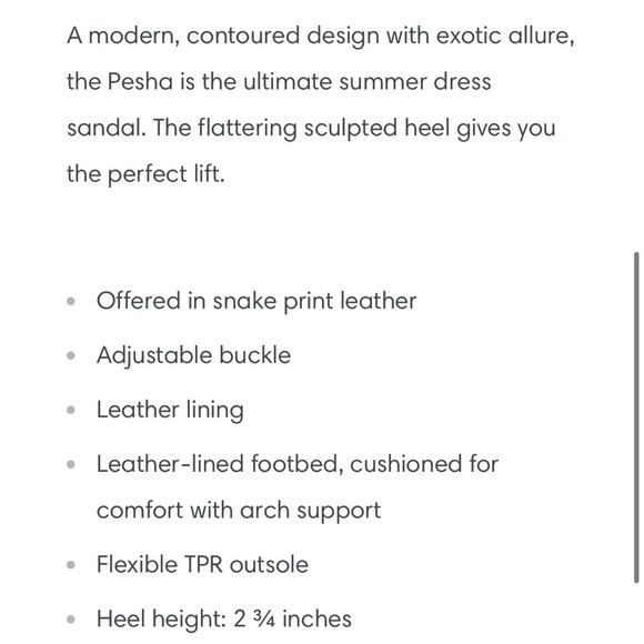 Sofft Pesha in Black Snake 11M - Picture 12 of 12